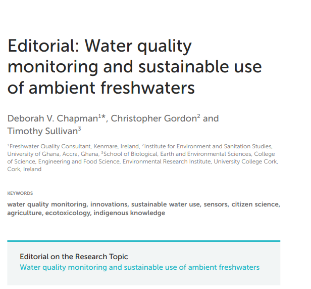 Water Quality Editorial