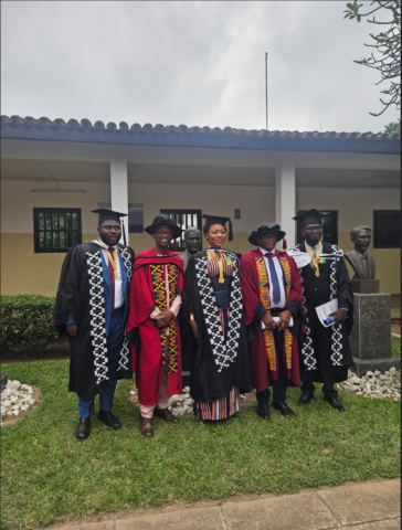 IESS Graduates with Director