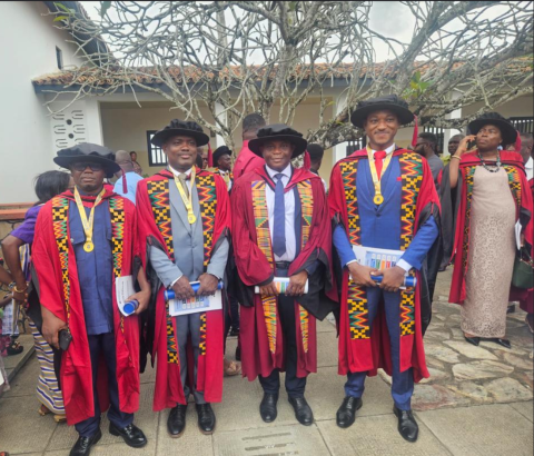 IESS Graduates with Director