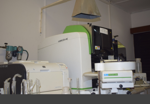 An Atomic Absorption Spectroscopy (AAS) at the Ecolab